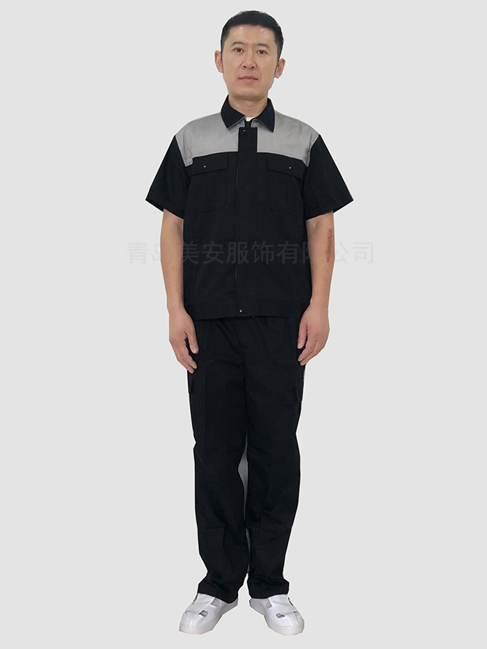 涤棉乐鱼官网登录工作服夏季短袖 涤棉乐鱼官网登录工作服夏季短袖